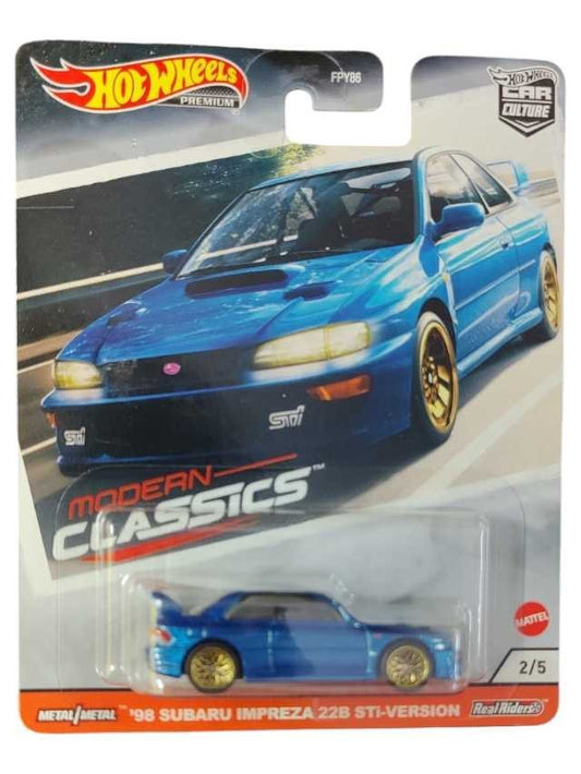 Hotwheels 98 subaru impreza 22b sti- version
