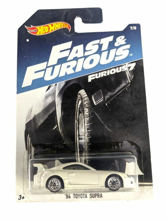 Hotwheels Fast & Furious '94 Toyota Supra Imported Mainline Card Art 1:64 Scale