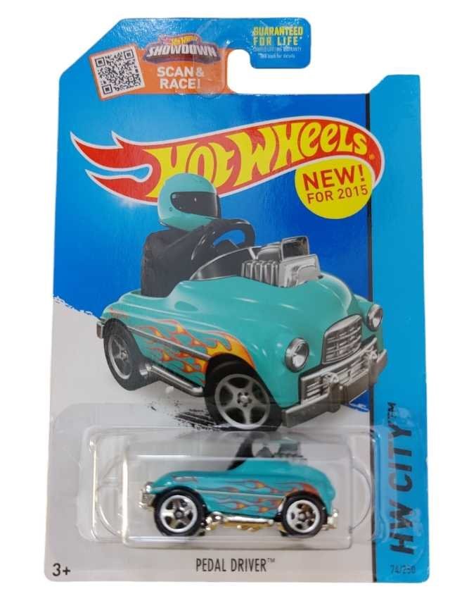 Hotwheels pedal driver