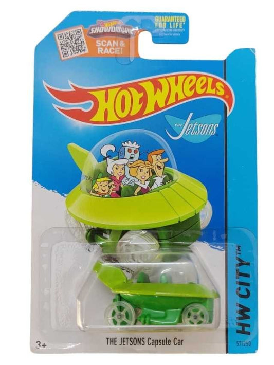 Hotwheels the Jetson capsule car (card damage car mint condition)