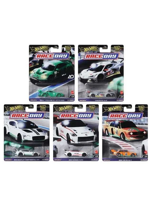 Hotwheels race day set of 5