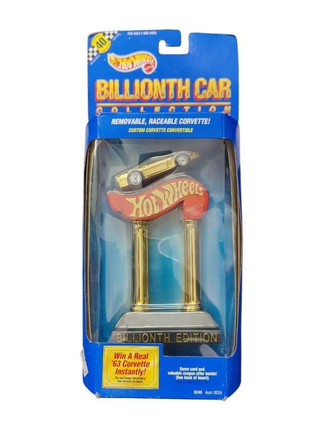 Hotwheels billionth car  collection custom corvette convertible