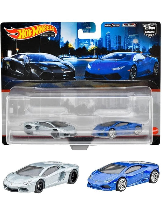 Hotwheels Lamborghini Aventador and Lamborghini Huracan 2 pack