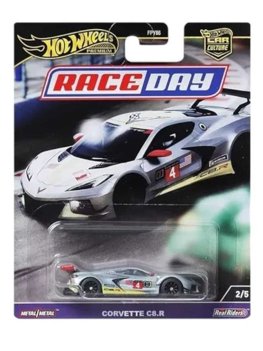 Hotwheels Corvette C8.R imported premium 1:64 Scale