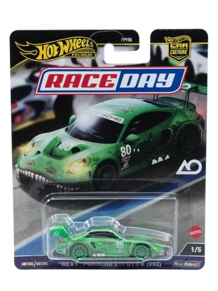 ホットウィール ポルシェ REXY 911 GT3 R レキシー 10台 Hot Wheels Rexy Porsche GT3 R 1:64 Scale Model – Toy Collectors India