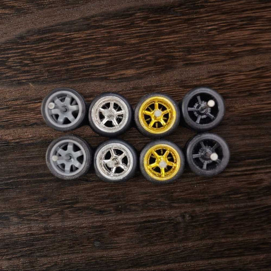 Rubber wheels w-14-2