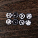 Rubber wheels w-8-1