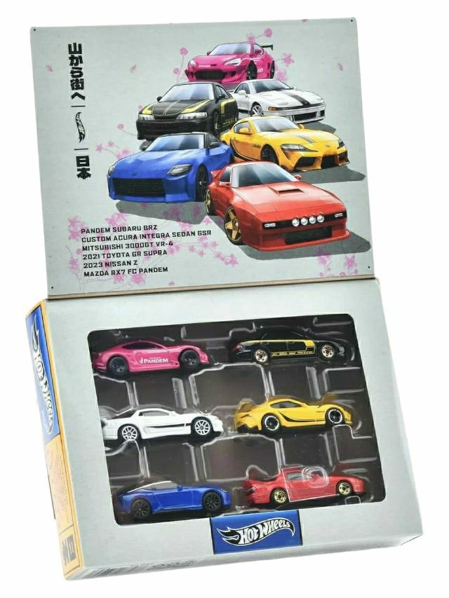 Hotwheels set of 6