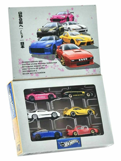 Hotwheels set of 6