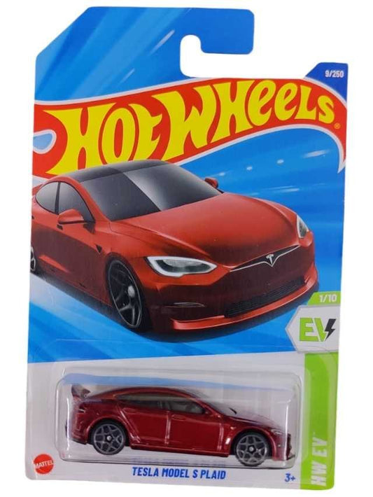 Hotwheels Tesla model s plaid