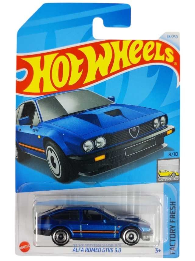 Hotwheels Alfa Romeo GTV6 3.0 Imported Mainline Card 1:64 Scale
