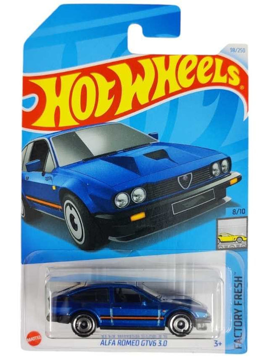 Hotwheels Alfa Romeo GTV6 3.0 Imported Mainline Card 1:64 Scale