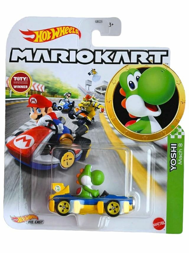 Hotwheels Mario kart Yoshi