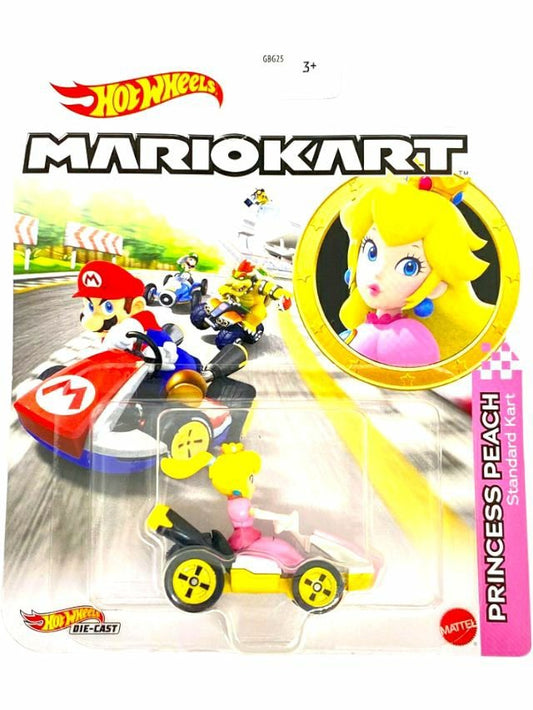 Hotwheels Mario kart princess peach