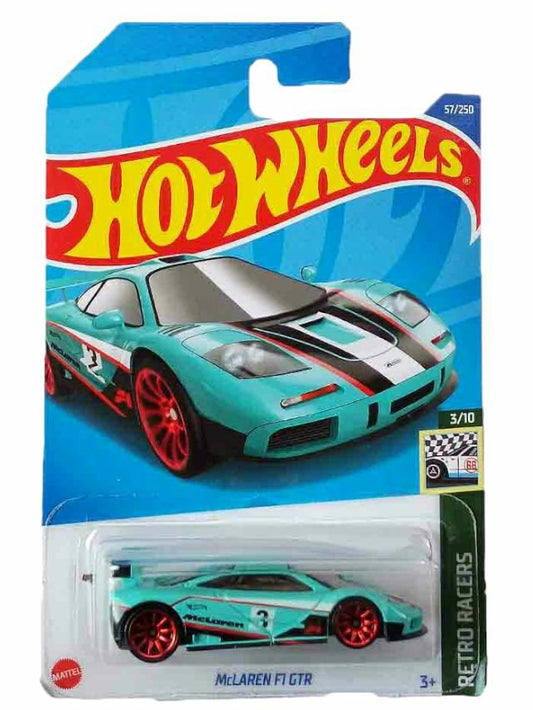 Exclusive Hotwheels McLaren F1 GTR Retro Racers