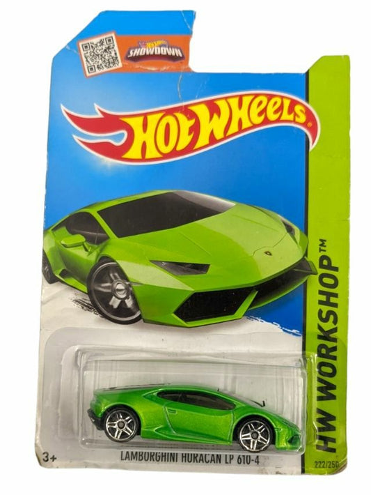 Hotwheels Lamborghini Huracan lp 610-4 ( blister damage)