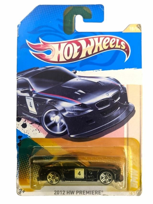 Hotwheels bmw z4 (blister damage)
