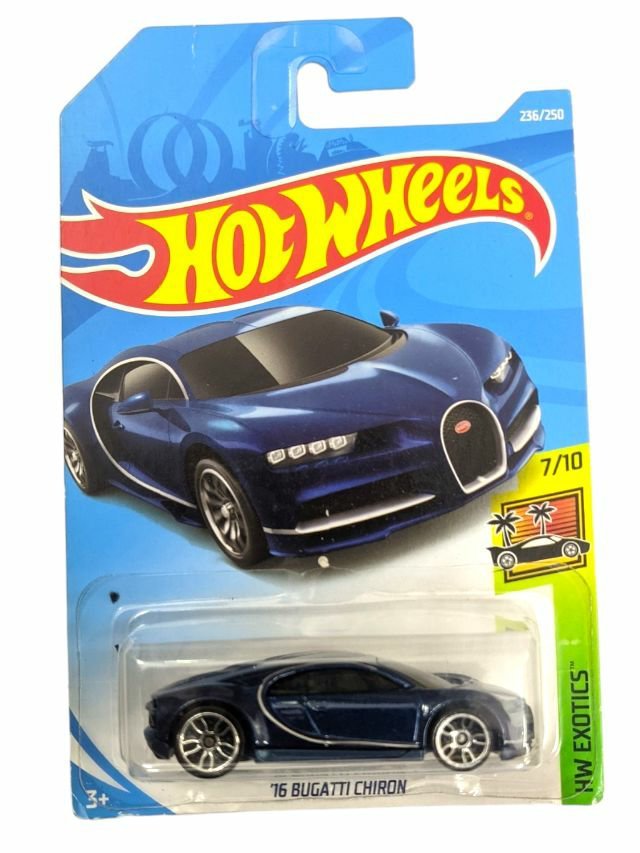 Hotwheels 16 Bugatti Chiron imported mainline 1:64 Scale