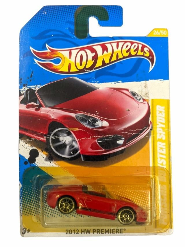Hotwheels Porsche boxster Spyder