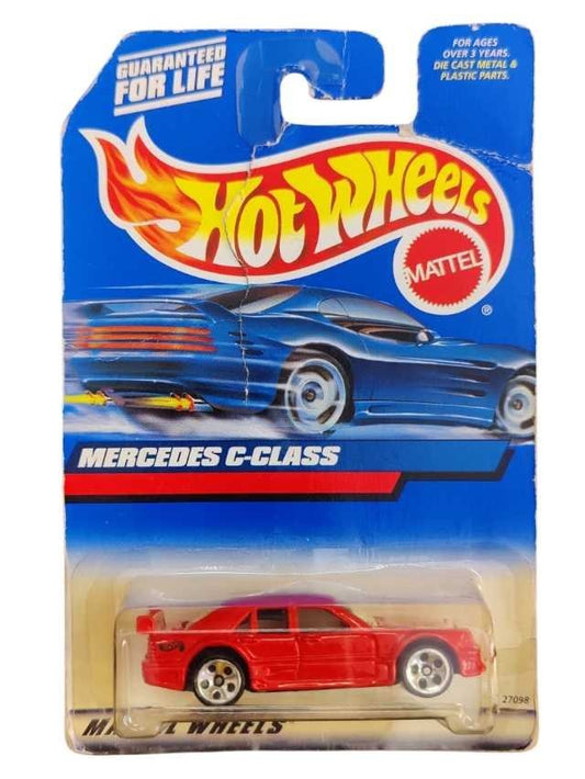 Hotwheels Mercedes c class blister damage
