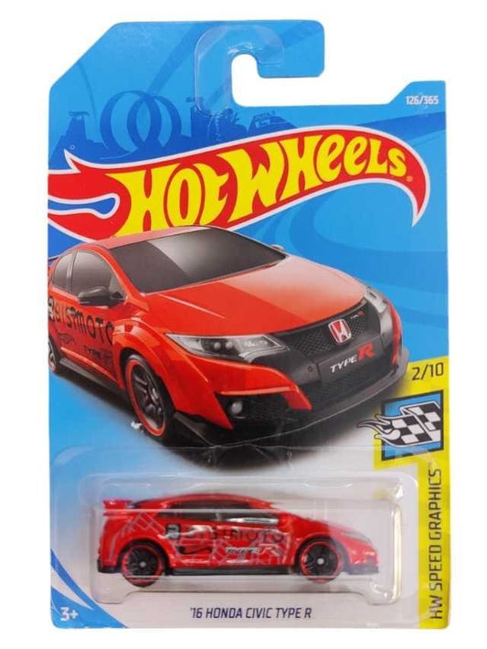 Hotwheels 16 Honda civic type r
