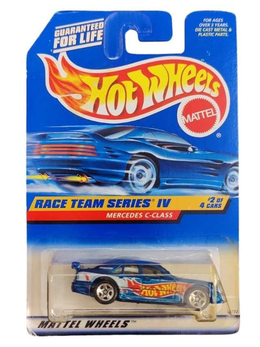 Hotwheels Mercedes c class blister damage