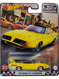 Hotwheels Boulevard 70 Plymouth superbird Imported Premium 1:64 Scale