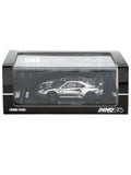 Inno64 LBWK f40 Silver Chrome 1:64 Scale