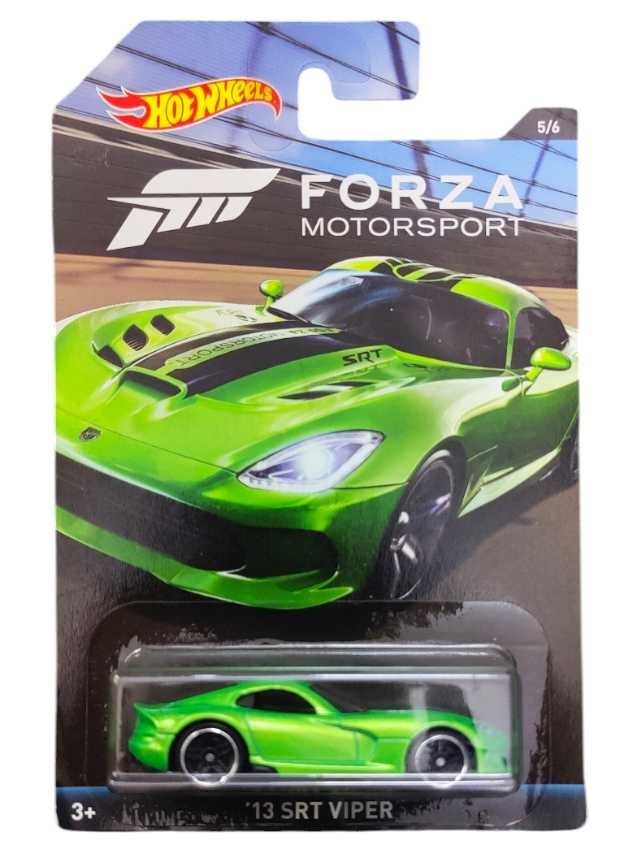 Hotwheels 13 srt Viper (blister little crack car mint condition)