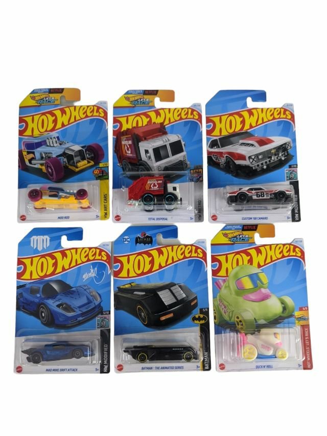 EXCLUSIVE Hot Wheels indian Car Mainlines (179 Each) as set of six