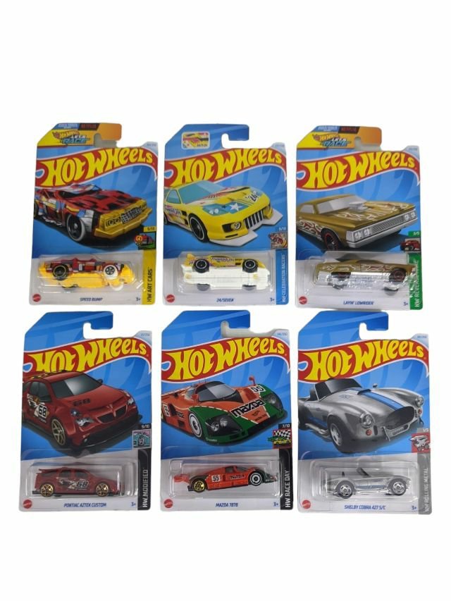 EXCLUSIVE Hot Wheels indian Car Mainlines (179 Each) as set of six