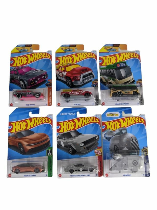 EXCLUSIVE Hot Wheels indian Car Mainlines (179 Each) as set of six