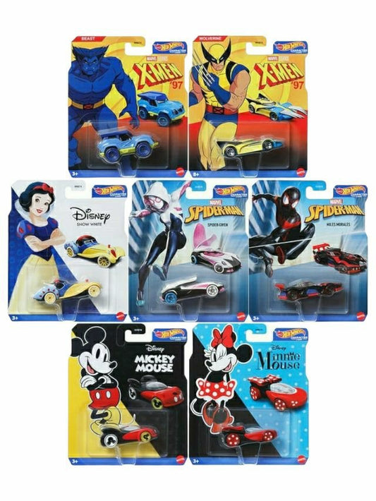 HOT WHEELS Character Car set