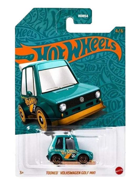 Hotwheels tooned Volkswagen golf mk1