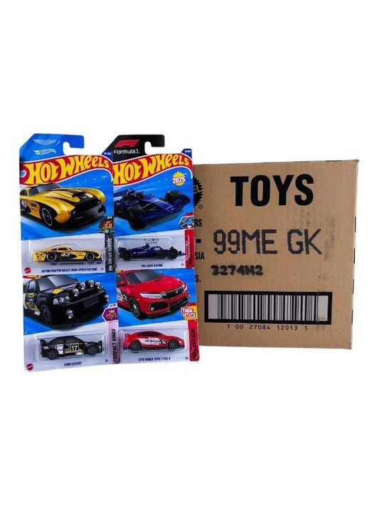 Hotwheels Imported E Case 2025 contains 72 Cars