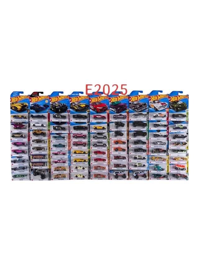 Hotwheels Imported E Case 2025 contains 72 Cars