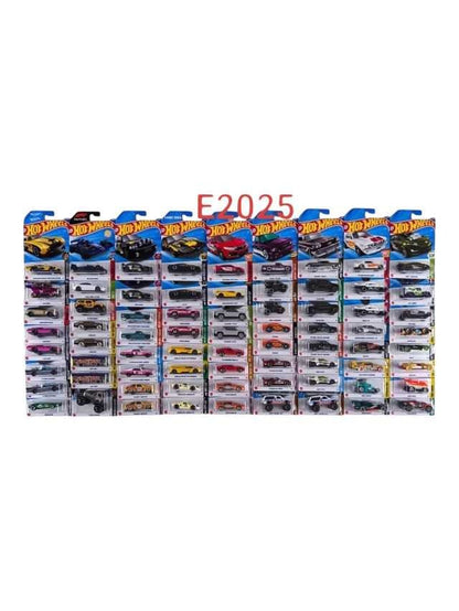 Hotwheels Imported E Case 2025 contains 72 Cars