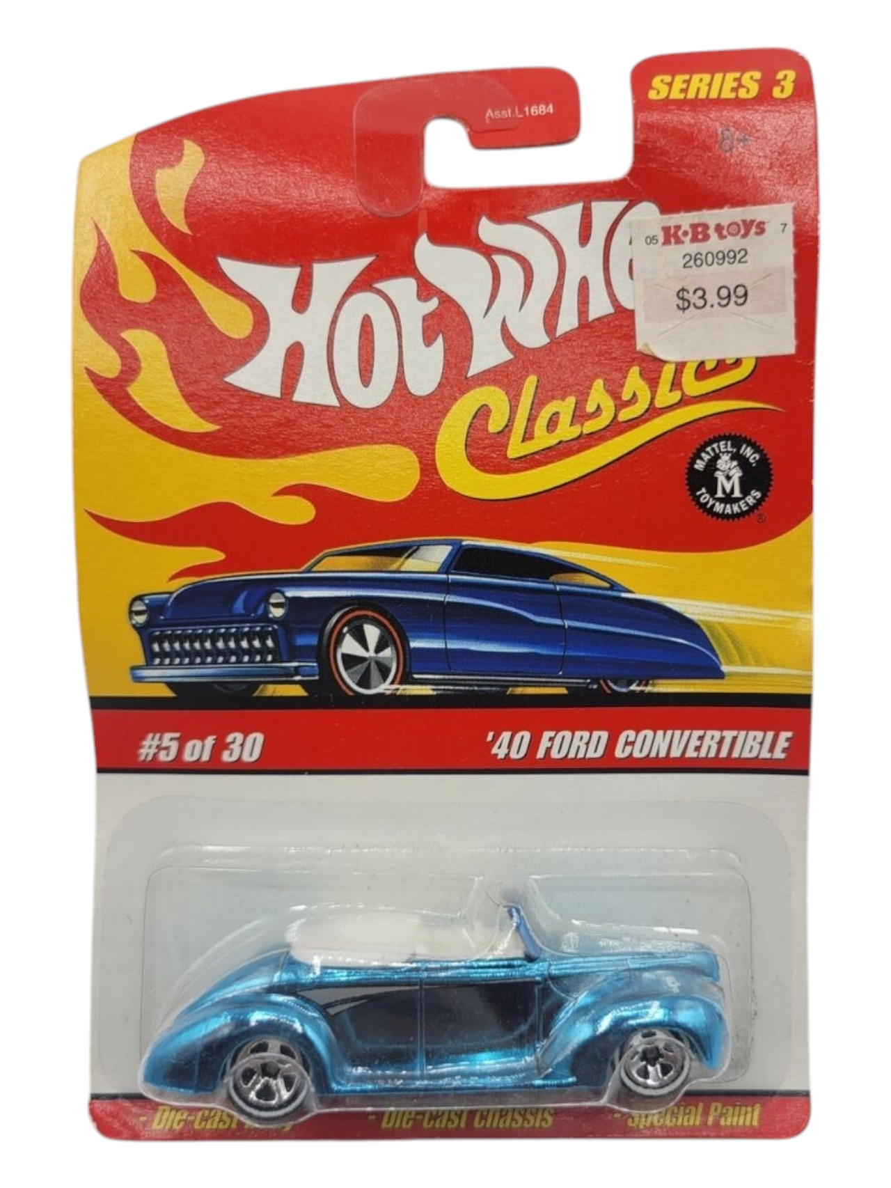 Hotwheels '40 Ford Convertible – Must-Have for Collectors