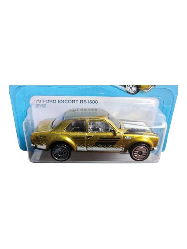 Hotwheels ultra Hots '70 ford Escort Rs1600 mainline card art 1:64 scale