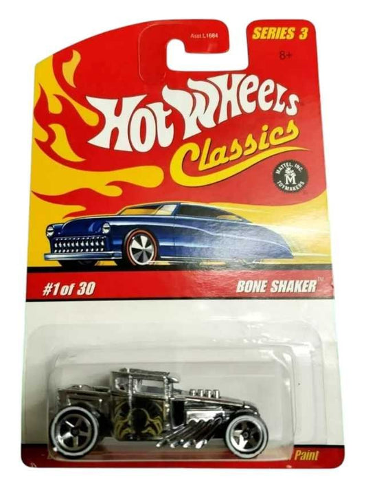 Exclusive hotwheels bone shaker die-cast classic