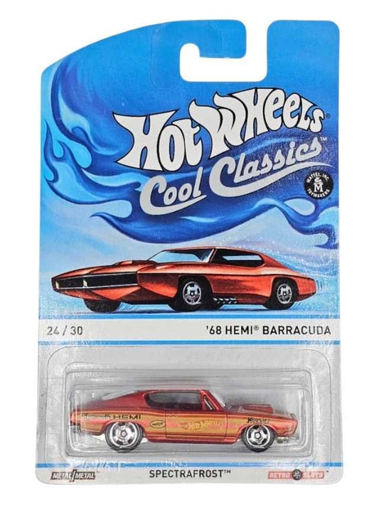 Exclusive Hotwheels cool classic '68 Hemi barracuda