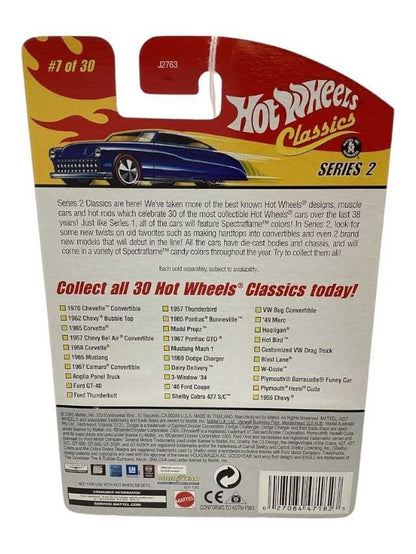 Exclusive Hotwheels Classic '69 Camaro Die-cast Chassis