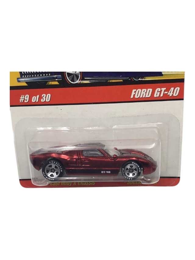Exclusive Hotwheels Classic Ford gt -40