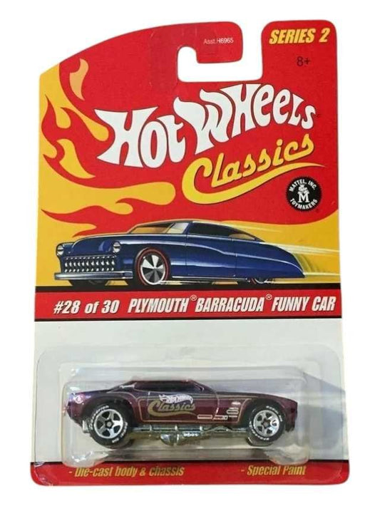 Exclusive Hotwheels Classic Plymouth Barracuda Funny Car