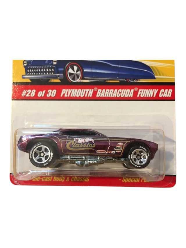 Exclusive Hotwheels Classic Plymouth Barracuda Funny Car