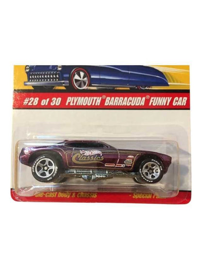 Exclusive Hotwheels Classic Plymouth Barracuda Funny Car
