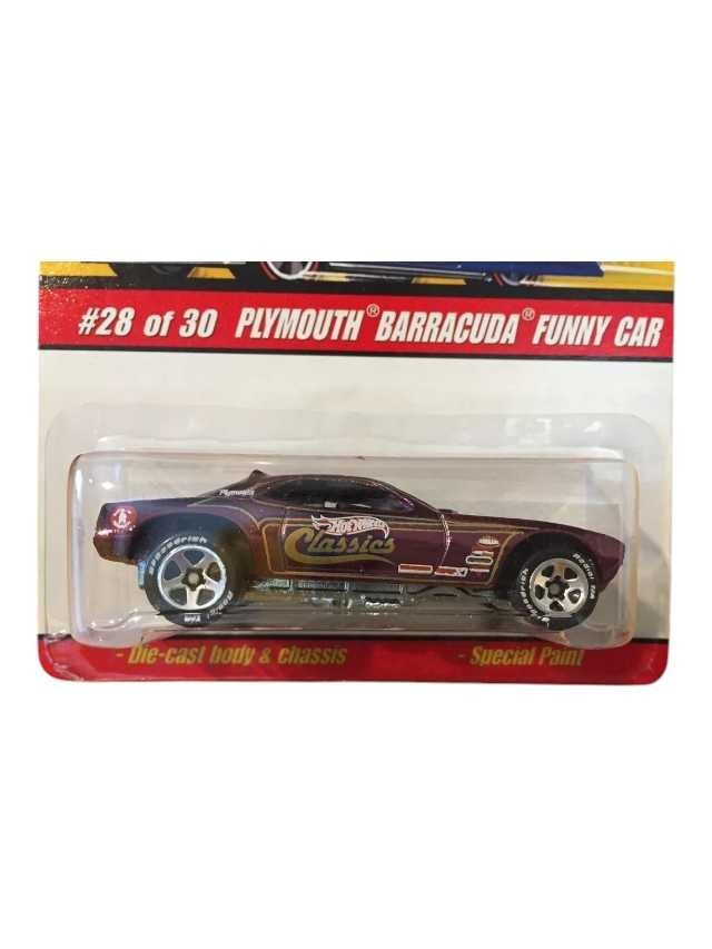 Exclusive Hotwheels Classic Plymouth Barracuda Funny Car