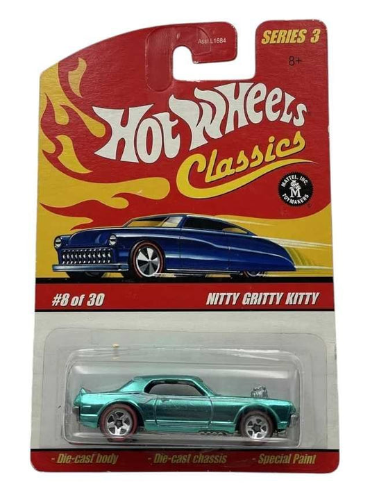 Exclusive Hotwheels Classic Nitty Gritty Kitty Die-cast Chassis