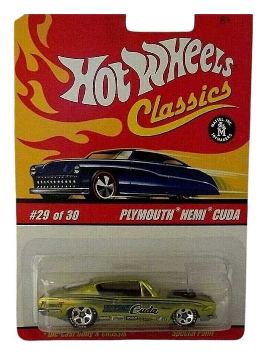 Exclusive Hotwheels Classic Plymouth Hemi Cuda