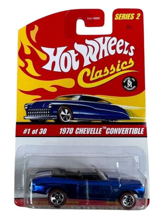Exclusive Hotwheels Classic 1970 Chevelle convertible